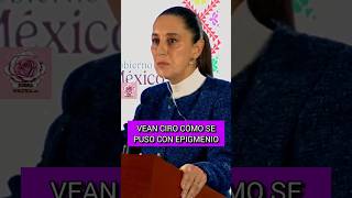 Claudia Sheinbaum recomienda un te para Ciro Gómez Leyva mexico politica shorts [upl. by Yelram]