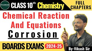 Corrosion Part2 Ch1 Chemistry class10th education class video chemistry chapter [upl. by Viviana123]