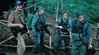 Triple Frontier  Hindi Dubbed Full Movie  Oscar Isaac Ben Affleck  Triple Frontier Movie Review [upl. by Derron693]