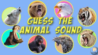 Guess The Animal Sound For Kids  Quiz Game [upl. by Barrow]