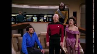 Captain Picard saves Lwaxana Troi from the Ferengi [upl. by Teyugn]