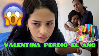 Valentina perdio el año estefania igual🤦🏼‍♂️😱  tomamos una desicion  jonfer y Valentina [upl. by Cecil586]