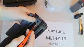 Samsung MLTD116 Toner refill Xerox 106R02775 106R2777 M2625 M2825 M2675 M2875 3215 3225 3052 3260 [upl. by Boyer]