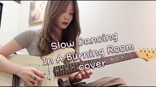 John Mayer  Slow Dancing In A Burning Room guitar cover [upl. by Enaz]