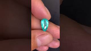 Mesmerizing BlueGreen Gem Reveals Hidden Secrets shorts shortsvideo youtubeshorts gemstone fyp [upl. by Ahseina]