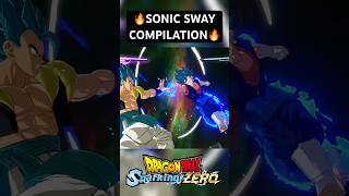 🔥SONIC SWAY COMPILATION🔥dragonballsparkingzero sparkingzero [upl. by Elamef]