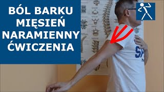 Mięsień naramienny  Ból barku  Ból ramienia  Ćwiczenia  Rehabilitacja  🇵🇱 🇪🇺 [upl. by Biggs1]