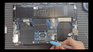 Dell Precision 5750 Disassembly cleaning of dust and replacement of thermal pastes thermalpad dell [upl. by Leiba]