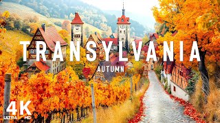 Autumn in Transylvania Romania 4K VIDEO  Discover the autumn of poetic villages and ancient castles [upl. by Tybald]