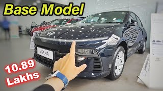 2023 Hyundai Verna EX Base Model Walkaround l Aayush ssm [upl. by Atteve]