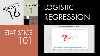 Statistics 101 Logistic Regression An Introduction [upl. by Kolk]