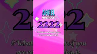 Angel Number 2222 222 hz angelnumber numerology manifest luckygirl healing frequency 2 how [upl. by Kimitri]