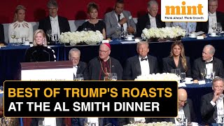 Trump Roasts EVERYONE At Al Smith Dinner Leaves Room In Splits  Best 10 Minutes  US Election 2024 [upl. by Eelytsirk413]