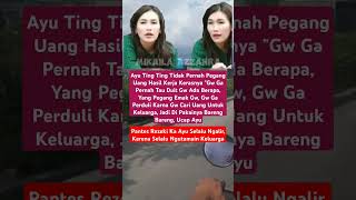 Ayu Ting Ting Tak Pernah Pegang U4ng Hsil Kerjanya [upl. by Inohtna184]