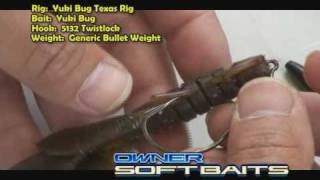 Yuki Bug  Owner Soft Baits by Owner Hooks [upl. by Lellih]