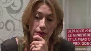 Interview de Gwenaelle Aubry  Prix Goncourt des Lycéens 2012 [upl. by Fates301]