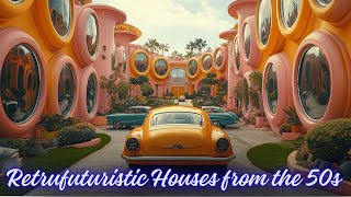 20 Retrufuturistic Houses from the 50s  Sci Fi IA Panavision 50  runway runwaygen3 [upl. by Tamanaha411]