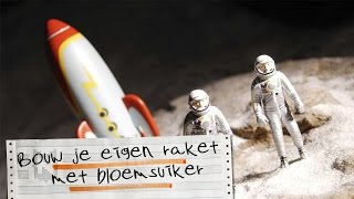 Bouw je eigen raket met bloemsuiker Nerdland [upl. by Cacka955]