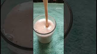 Banana protein shake for bulk preworkout Shrotsvideo [upl. by Llehcram]