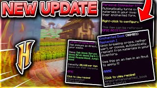 NEW UPDATE Sacks Personal Compacter  Replenish Enchant  Hypixel Skyblock [upl. by Zicarelli]