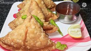 aloo samosa  సమోసాని చేయడం ఇంత ఈజీ అని తెలిస్తే మళ్ళీ బయట ఎప్పుడు కొనరు😋 samosa recipe  snacks [upl. by Ahsienyt241]