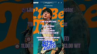 ILL BE THERE POSTER IllBeThereD2 JinIllBeThere JinHappy BTSJIN [upl. by Kciwdahc]