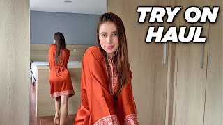 FAVORITE ROBE TRY ON HAUL [upl. by Redd]