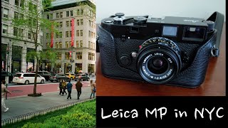 Leica MP Film Results in NYC 28mm ElmaritM f28 [upl. by Atok]