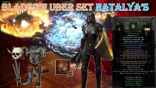 Diablo II Resurrected  Bladesin Build Set Item Natalya’s Odium  Uber Tristram [upl. by Materi568]