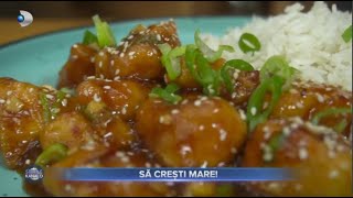 Sa cresti mare  O reteta simpla si delicioasa  PUI CHINEZESC [upl. by Rolyab357]