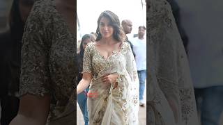 16 Nora Fatehi glams in saree during Matka Promotions  ProMedia [upl. by Israel]