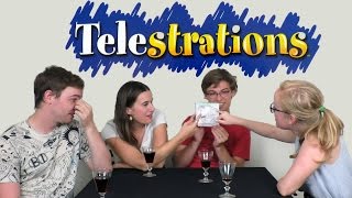 TELESTRATIONS  Our Favorite Party Game [upl. by Aseneg724]