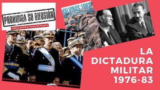 Gobierno de la DICTADURA MILITAR 👉 1976 83 Martinez de HOZ y su política economica [upl. by Luthanen]