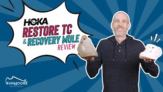 Hoka Restore TC and Recovery Mule Review [upl. by Jermyn982]