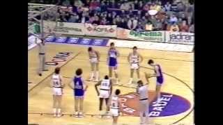 Drazen Petrovic 47 points Cibona  Simac 11195 [upl. by Silletram88]