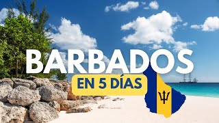 BARBADOS en 5 días qué visitar e infaltables 🇧🇧🏝️ [upl. by Imrots]