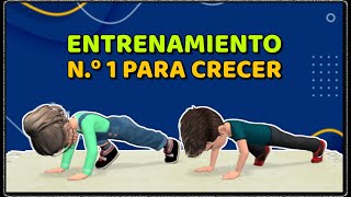 EL ENTRENAMIENTO nº 1 PARA CRECER MÁS ALTO – EJERCICIOS PARA NIÑOS [upl. by Rasecoiluj]