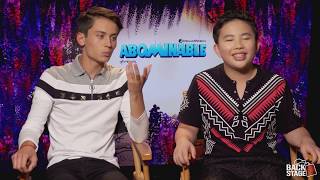 ABOMINABLE Interviews Chloe Bennett Tenzing Norgay Trainor Albert Tsai and Director Jill Culton [upl. by Suiramaj]