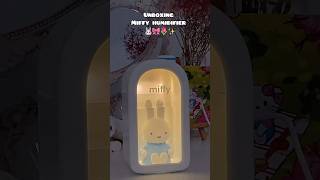 Unboxing Miffy humidifier🐰 foryou  unboxing miffy cute [upl. by Onabru237]