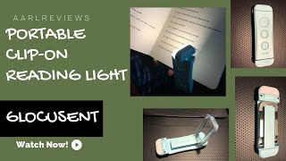 Reading Light from Glocusent Review [upl. by Akedijn778]