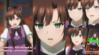 kirasaka tsundere moments strike the blood S5 [upl. by Anelra]