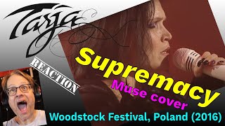 Tarja Turunen  Supremacy Muse cover  live  Woodstock Festival Poland 2016  reaction [upl. by Cotter709]