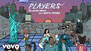 Coi Leray  Players DJ Saige Remix Official Visualizer ft Busta Rhymes [upl. by Kirred]