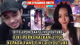 TIBAquot TELPON‼️Fiki Naki perkenalkan Jiyun ke fans di live YouTube [upl. by Assiralk]