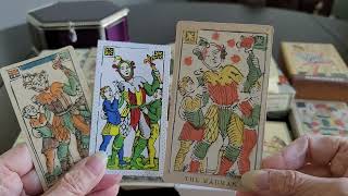 Comparison of Minchiate Tarot Decks Introducing the Minchiate Al Cigno [upl. by Dugas]