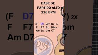 BASE DE PARTIDO ALTO TOM F [upl. by Tur344]