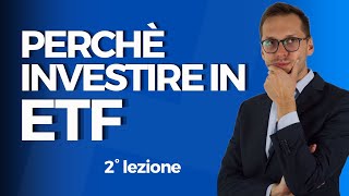 Perché INVESTIRE in ETF  5 motivi che DEVI conoscere 👈 [upl. by Nnep]