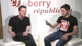 Blankass en interview pour Le Berry  Printemps de Bourges 2014 [upl. by Sneed]