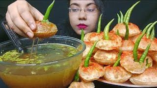 SPICY PANIPURI EATING CHALLENGE 🔥🌶️SPICY GOLGAPPA EATING CHALLENGE [upl. by Huskey]