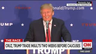 Trump jokes that barking dog sound is Hillary Clinton [upl. by Erie165]